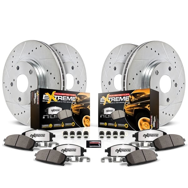 Extreme Truck and Tow Brake Pad and Rotor Kits | PowerStop